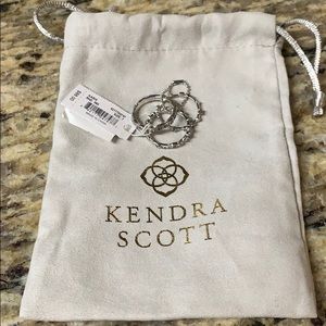 NWT Kendra Scott Karis Ring Set, Sz 7
